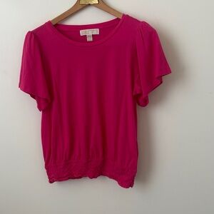 Michael Kors hot Pink Women's Top
